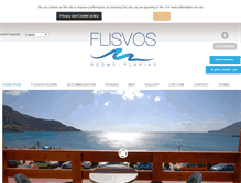 Tablet Screenshot of flisvos-plakias.gr